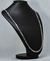 Corrente de Prata 925 4mm 1x1 60cm - comprar online