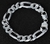 Kit 13mm 3x1 Corrente de Prata 925 60cm + Pulseira de Prata 925