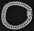 Pulseira de Prata 925 10mm Elo Duplo - comprar online
