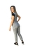 Calça Jogger Canelado Cinza Mescla na internet