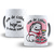 CANECA PORCELANA BRANCA - PERSONALIZADAS COM O FLORK PARA O DIA DOS NAMORADOS