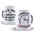 CANECA PORCELANA BRANCA - PERSONALIZADAS COM O FLORK PARA O DIA DOS NAMORADOS