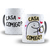 CANECA PORCELANA BRANCA - PERSONALIZADAS COM O FLORK PARA O DIA DOS NAMORADOS na internet
