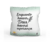 ALMOFADA BRANCA PERSONALIZADA - AMANHECER COM DEUS - ESPERANÇA - comprar online