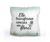 ALMOFADA BRANCA PERSONALIZADA - AMANHECER COM DEUS - ESPERANÇA
