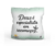 ALMOFADA BRANCA PERSONALIZADA - AMANHECER COM DEUS - ESPERANÇA - loja online