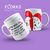 Imagem do CANECA PORCELANA BRANCA - PERSONALIZADAS FLORK PARA O DIA DOS NAMORADOS