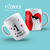 CANECA PORCELANA BRANCA - PERSONALIZADAS FLORK PARA O DIA DOS NAMORADOS na internet