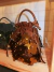 Bolsa Saco Flor Marrom na internet