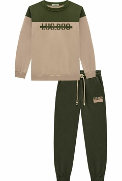 Conjunto Lucboo de Blusão e Calça Jogger em Moletom - Amora