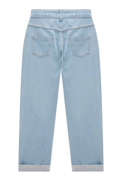 Calça Vic&Vicky Mom em Jeans - Amora