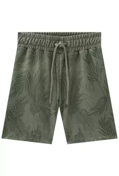 Bermuda Lucboo Folhas Militar