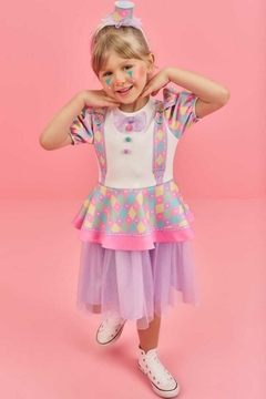 Fantasia Infanti Palhacinha Com Arco - comprar online