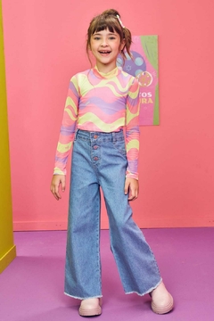Calça Kukiê Jeans Pantalona