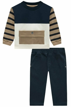 Conjunto Lucboo Blusão Moletom e Calça Skinny - comprar online