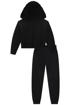 Conjunto Kukiê Urso Preto com Pelinhos - Amora