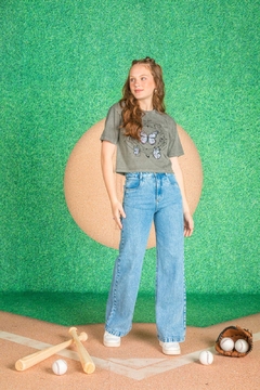 Calça Bakulelê Jeans Lavação Clara