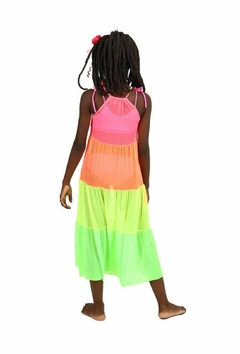 Vestido Siri Tule Colorido - comprar online