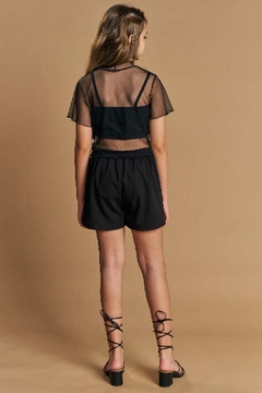 Conjunto Lilimoon Cropped Tule, Top e Short Saia - comprar online