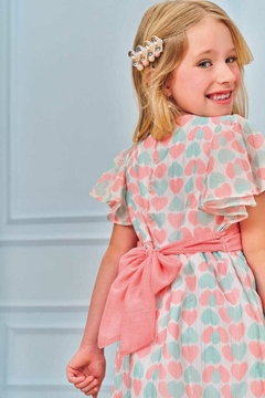 Vestido Kukiê Corações Colorido Brilho - comprar online