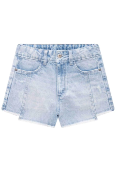 Shorts Vic&Vicky Cintura Alta em Jeans Arkansas - loja online