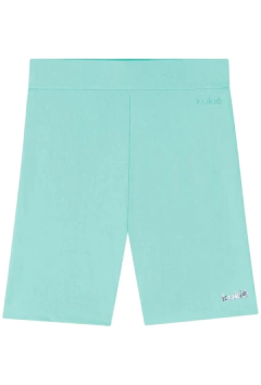 Imagem do Short Kukiê Biker em Poliamida Azul