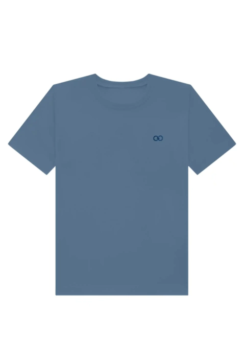 Camiseta Lucboo em Meia Malha Azul - comprar online