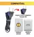 Extensão Elétrica 3 Metros Bivolt Preto 3 Tomada Tripolar - comprar online