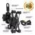 Suporte Carregador com Garra X Para Celular Moto Universal Com Usb - Ley-1601 na internet