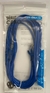 Cabo de Rede Cat5e Azul Com 3 Metros