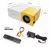 Projetor Led Portatil 1080p Cinema Filme Futebol Hdmi Tv Pc Cor BRANCO E AMARELO na internet