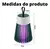 Armadilha mata mosquito repelente led uv eletrônico pernilongo insetos - AWM Eletrônicos - Variedade de produtos e marcas.