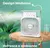 Mini Ar Condicionado Climatizador De Ar Frio Ventilador Umidificador Portátil Usb