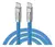Cabo De Celular Liga De Alumínio Rápida 66w 6a 1.2m Turbo Type-c/type-c - IT BLUE - LE-863CC - comprar online
