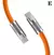 Cabo De Celular Liga De Alumínio Rápida 66w 6a 1.2m Turbo Type-c/type-c - IT BLUE - LE-863CC na internet