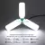 Lâmpada Led Hélice Pétala Articulada 45W Luz Branca Potente Cor Branco Econômica - AWM Eletrônicos - Variedade de produtos e marcas.