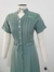 Vestido de festa em crepe de seda,com aberturas frontais, sob medidas - comprar online