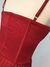 Imagem do Vestido de festa corset plissado longo