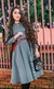 Vestido Pied de Poule com forro