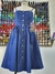Imagem do Vestido jeans midi alcinhas sob medidas