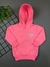Moletom Canguru c/ Capuz Para Bebê Rosa Neon AD - 1