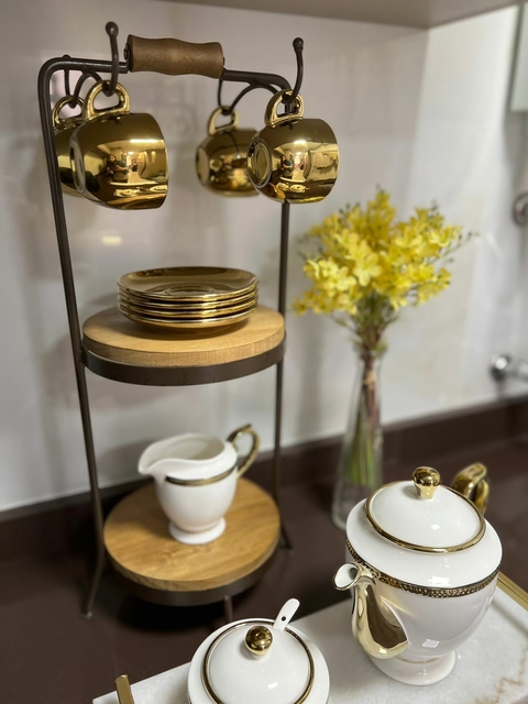 SUPORTE PARA CONJUNTO DE XÍCARAS