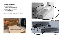 ANTICIPO - RECAMARA MATRIMONIAL NC72 - comprar en línea