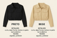 Cropped Camisa - comprar online