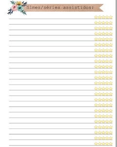 Planner 2025 Candy Permanente (não datado)