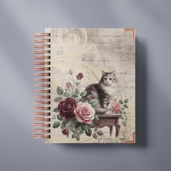 Diário de anotações vintage 2, com diversas capas - 200 pág ou 100 folhas na internet