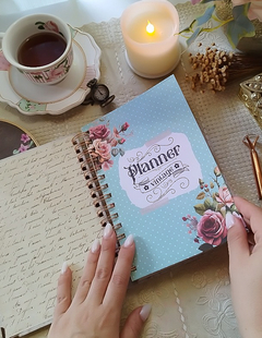Planner 2025 Vintage Permanente (não datado) - belajupersonalizados