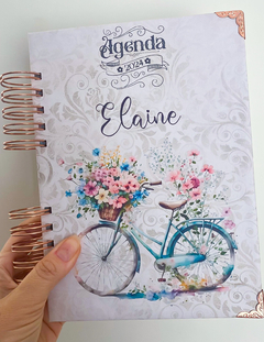 Agenda VINTAGE 2025 - PERMANENTE SEM DATAS Capa Bicicleta - comprar online