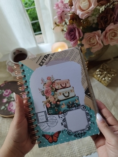 Kit Vintage 2025 - Agenda Datada 1ddp + Planner Datado na internet