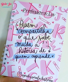 Caderno da Professora - comprar online